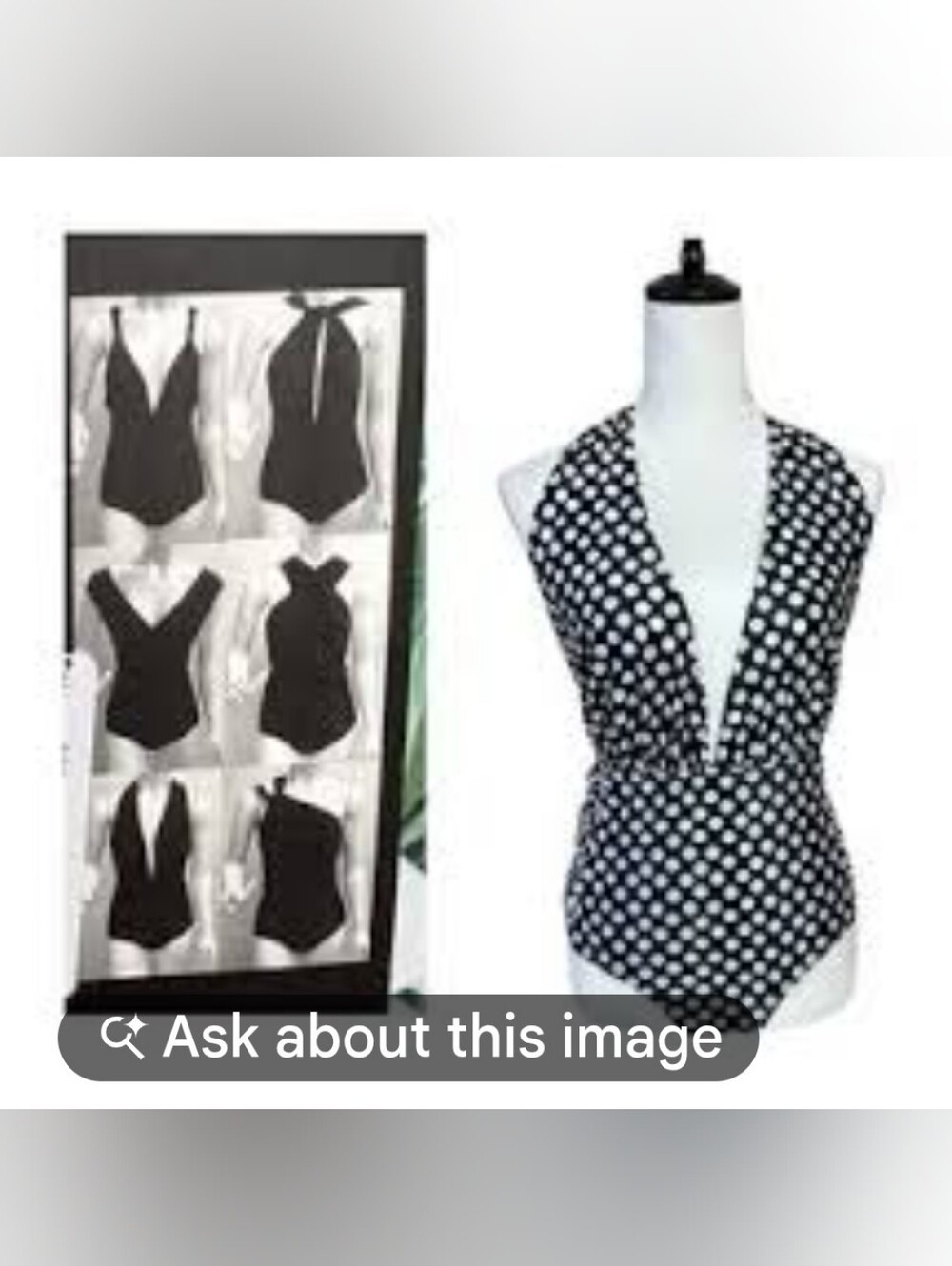 Nicole Miller 6 Way Convertible One Piece